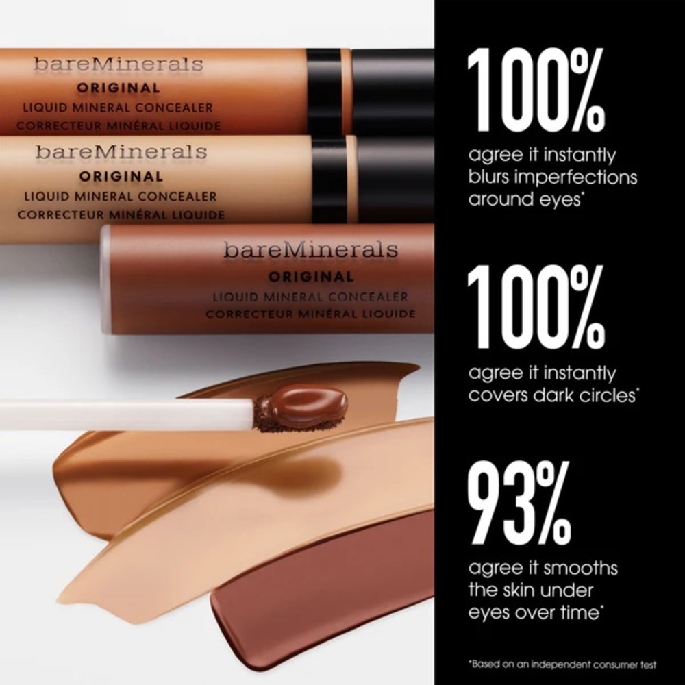 bareMinerals Original Liquid Mineral Concealer Full Size 0.2 Fl Oz NIB 1N FAIR - Picture 5 of 11